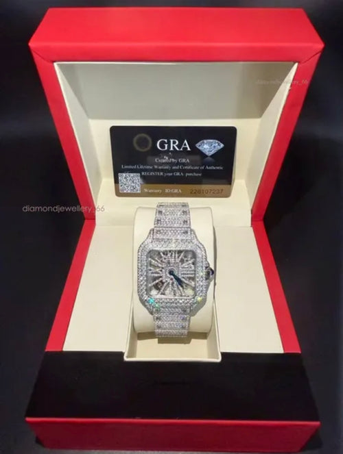 Cartier Shelly Moissanite diamond ￼